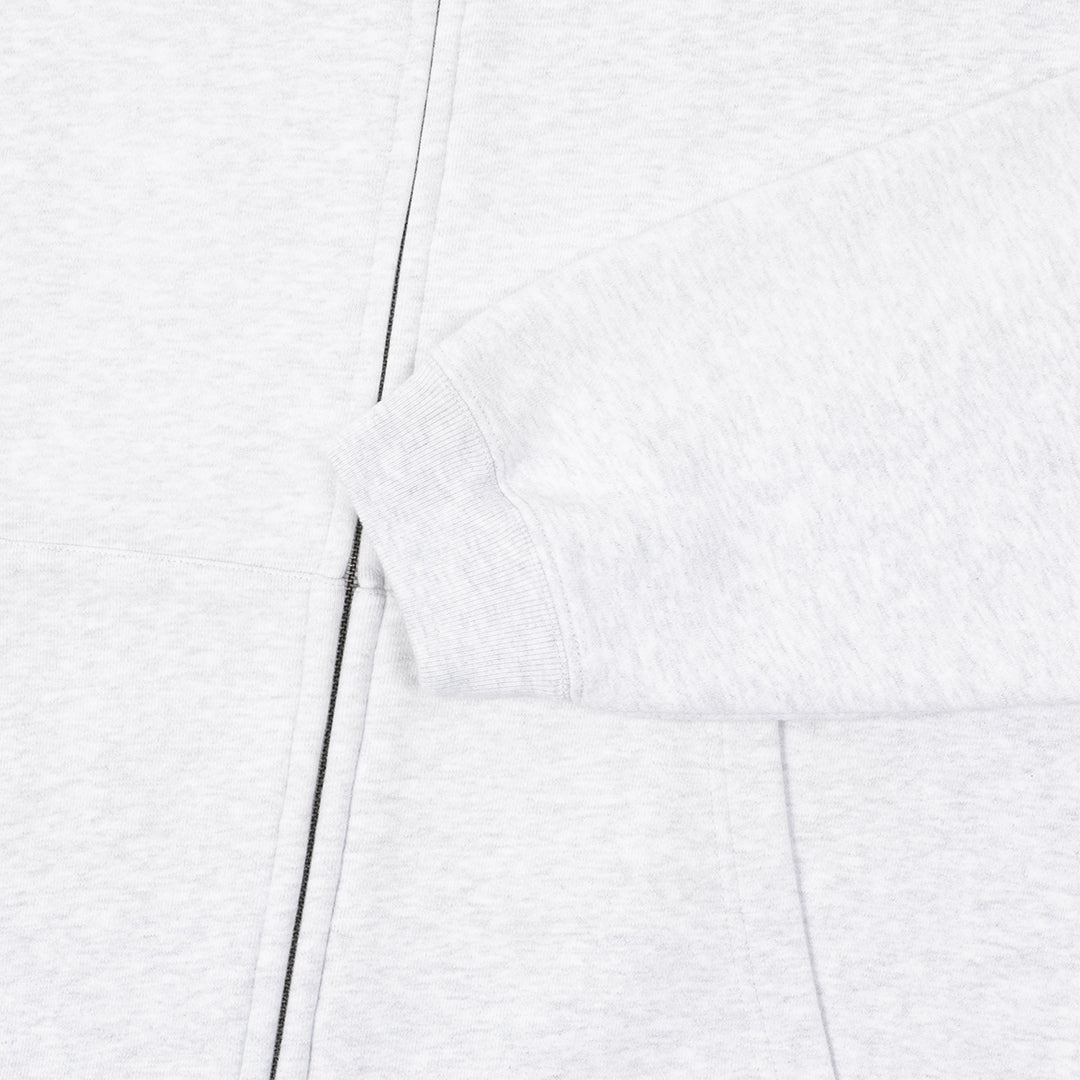 HUF WORLDWIDE(ハフ ワールドワイド)| ARCH WIDE FULL ZIP HOODIE / GRAY | スノーボード・スケートボードのTACTICS JAPAN