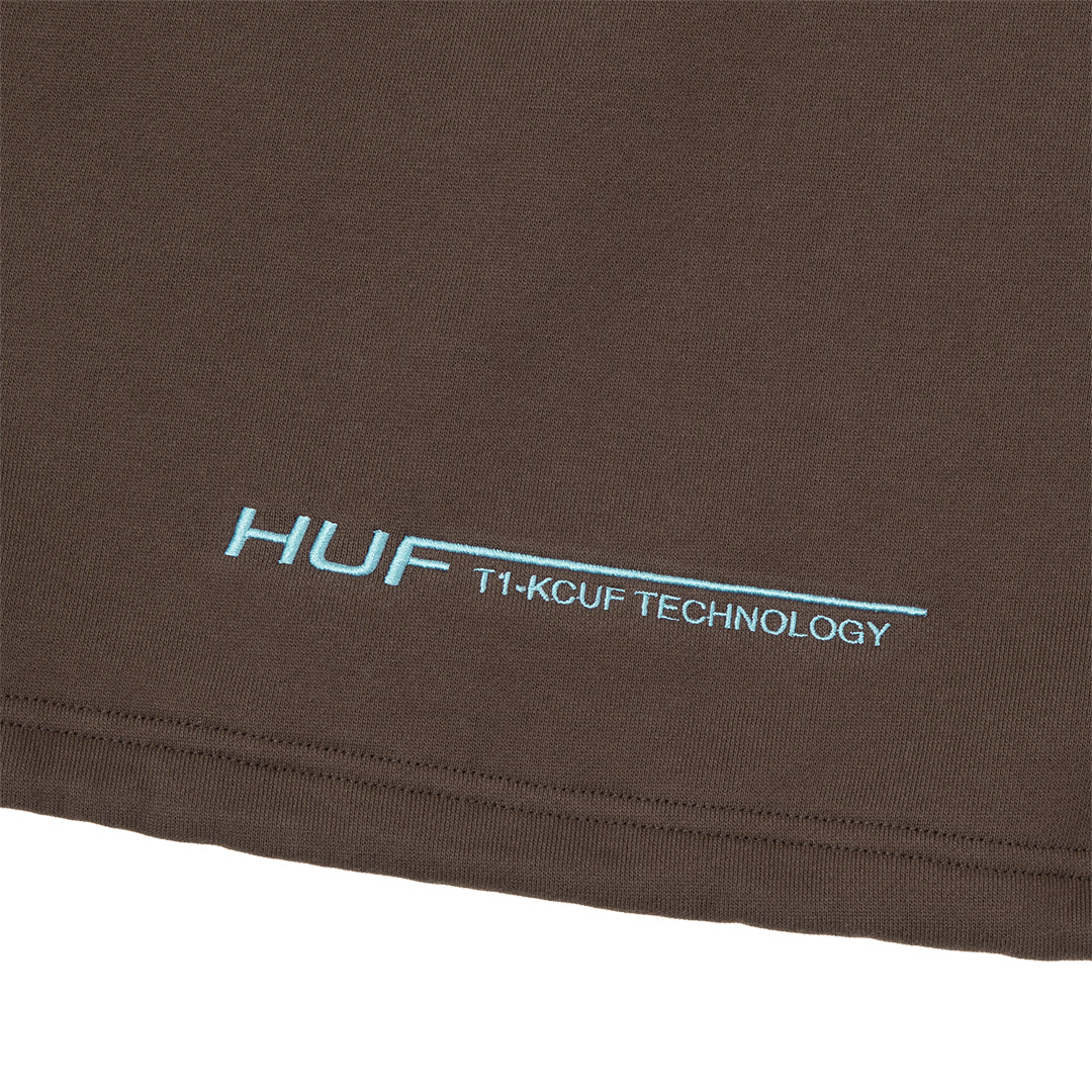 HUF WORLDWIDE(ハフ ワールドワイド)| LUX DRAWCORD CREW / BISON | スノーボード・スケートボードのTACTICS JAPAN