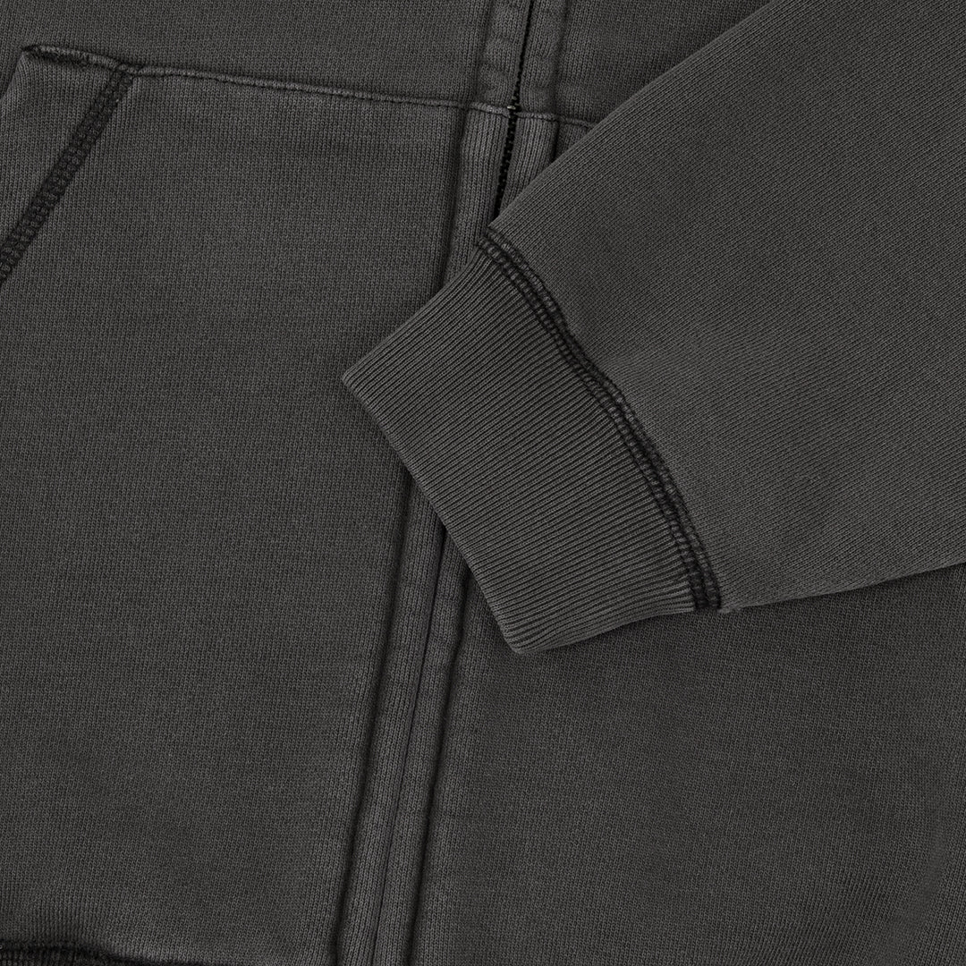 HUF WORLDWIDE(ハフ ワールドワイド)| CLASSIC ARCH F/Z HOODIE / BLACK | スノーボード・スケートボードのTACTICS JAPAN