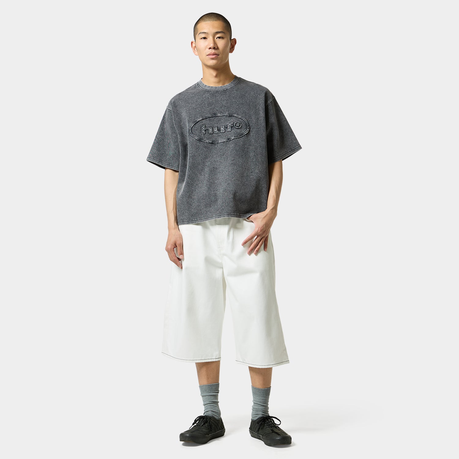 89 OVAL S/S CREW / BLACK