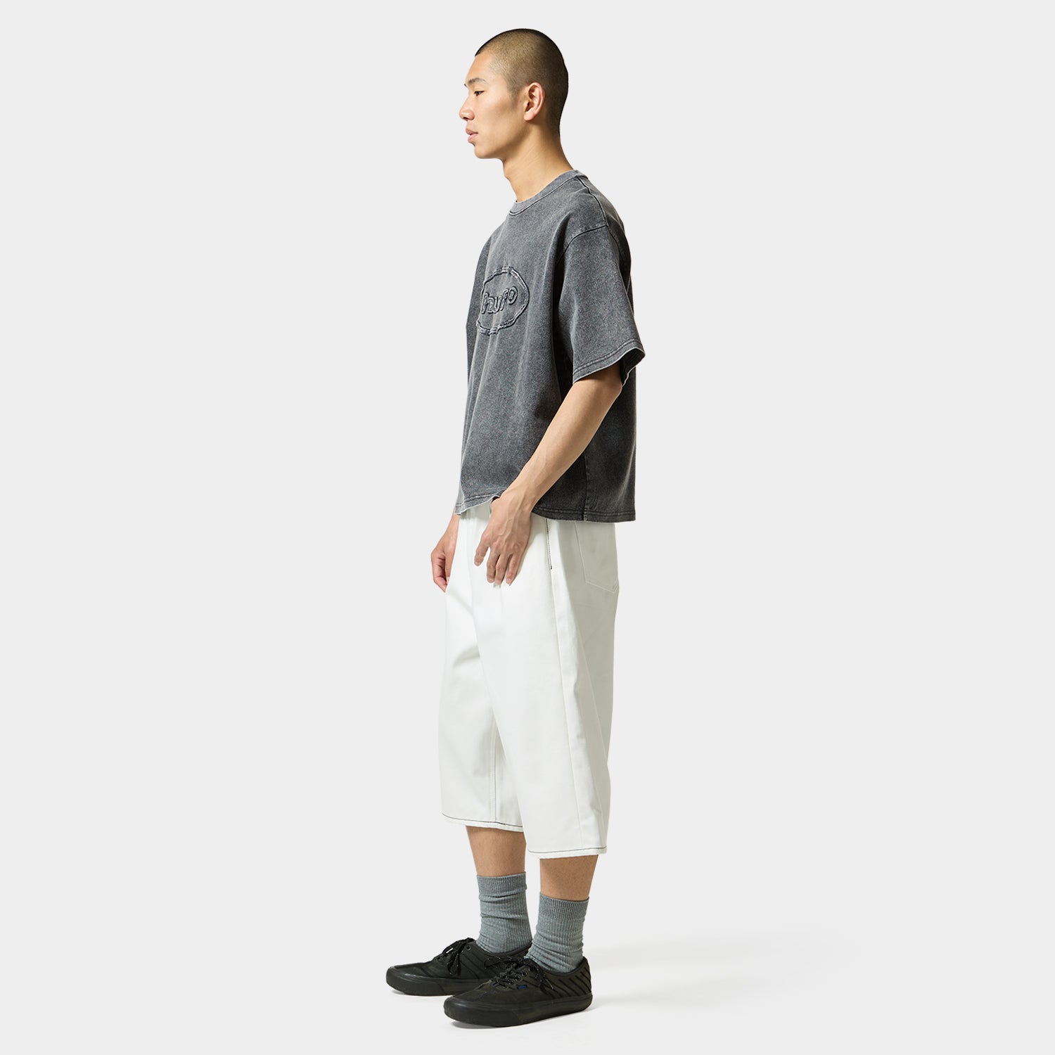 89 OVAL S/S CREW / BLACK