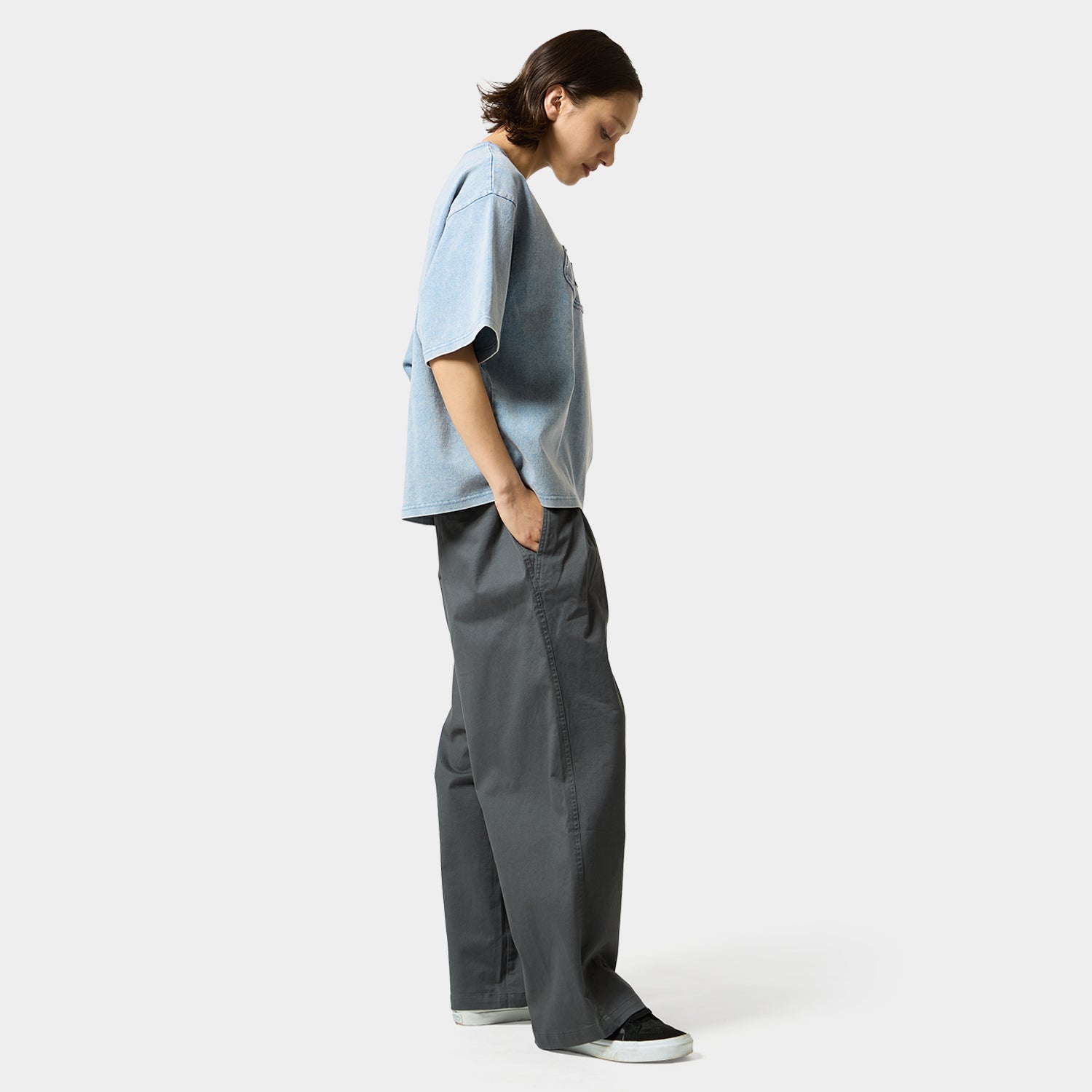 89 OVAL S/S CREW / LT BLUE