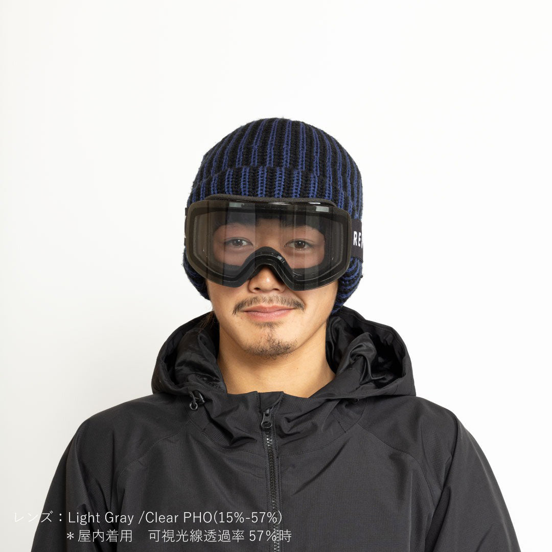 REVOLT OPTICAL(リボルト オプティカル)| FRAMELESS / LIGHT GRAY/CLEAR PHO | スノーボード・スケートボードのTACTICS JAPAN