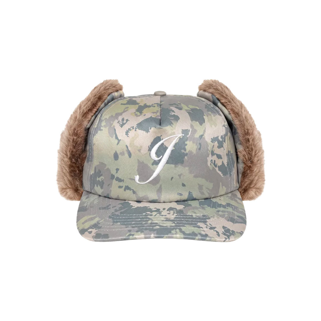 JACKER(ジャッカー)| FLAP EAR SNAPBACK 5-PANEL / DESERT CAMO | スノーボード・スケートボードのTACTICS JAPAN