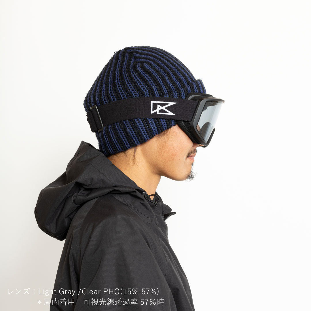 REVOLT OPTICAL(リボルト オプティカル)| FLAT LIGHT FLAME MAT BLACK BLACK / LIGHT GRAY/CLEAR PHO | スノーボード・スケートボードのTACTICS JAPAN