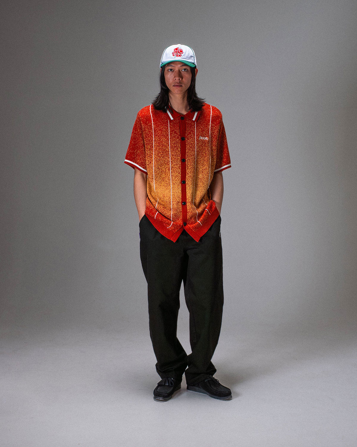 JACKER(ジャッカー)| FOREVER POLO KNIT / ORANGE | スノーボード・スケートボードのTACTICS JAPAN