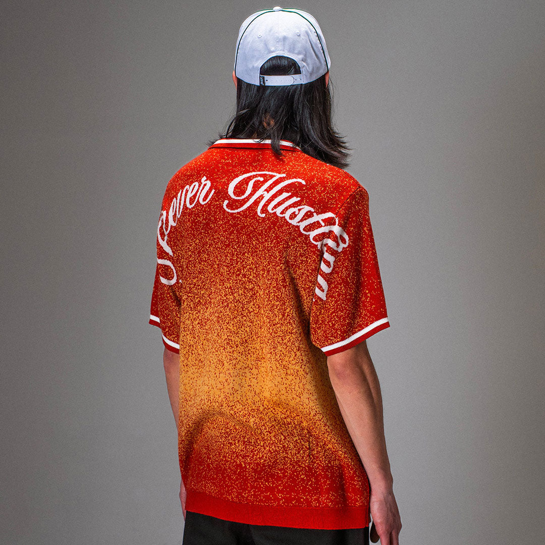 JACKER(ジャッカー)| FOREVER POLO KNIT / ORANGE | スノーボード・スケートボードのTACTICS JAPAN