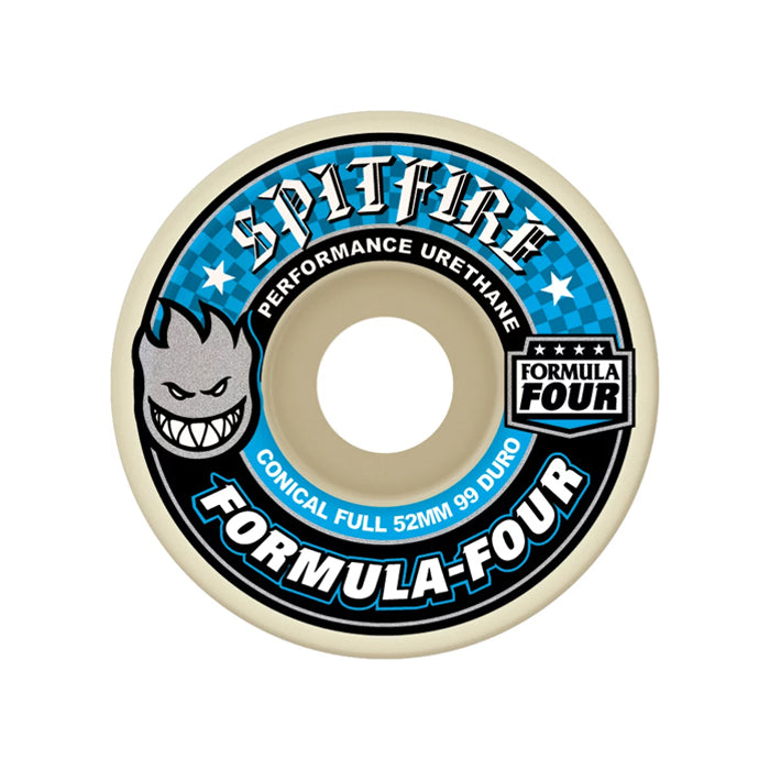 SPITFIRE Jeff Carlylフォーマル4コニカルフル 58mm97a SPITFIRE WHEELS（スピットファイア ウィール）| FORMULA FOUR CONICAL