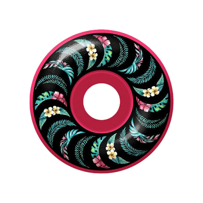 SPITFIRE WHEELS(スピットファイア ウィール)| FORMULA FOUR FLORAL CLASSIC SKATEBOARD WHEELS - 52MM 99DU | スノーボード・スケートボードのTACTICS JAPAN