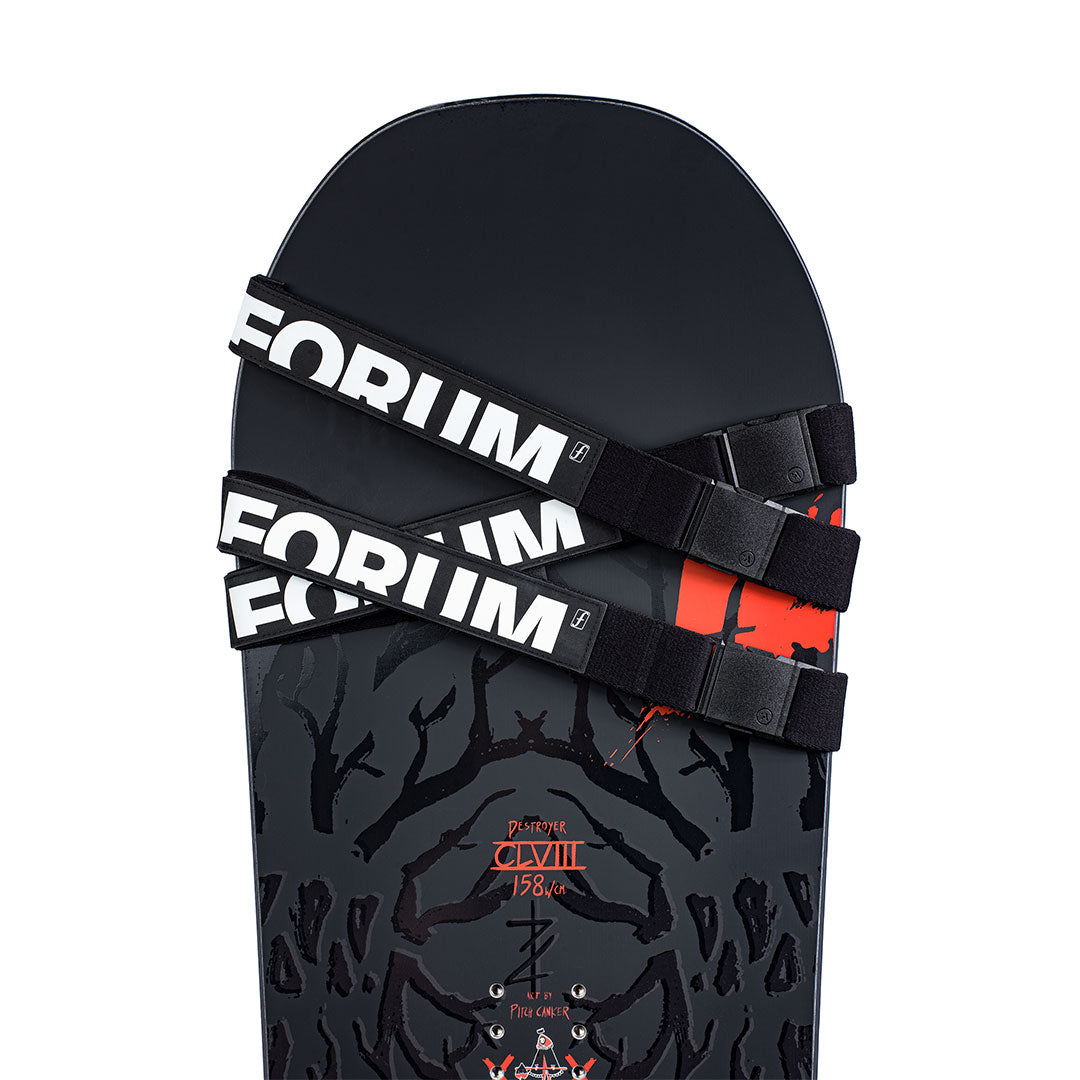 FORUM SNOWBOARDS(フォーラム スノーボード)| FORUM ARCADE BELT / BLACK | スノーボード・スケートボードのTACTICS JAPAN