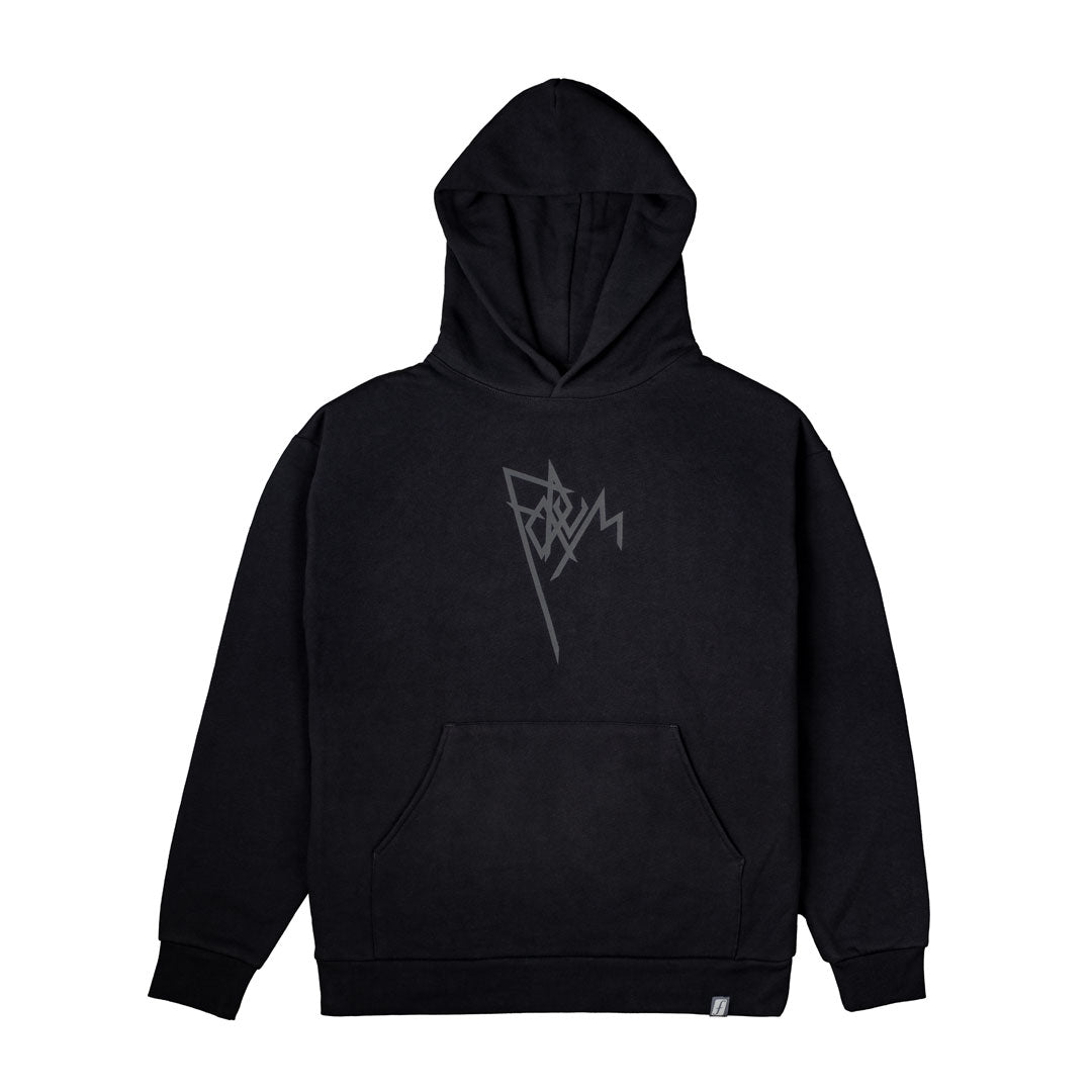 FORUM SNOWBOARDS(フォーラム スノーボード)| FORUM ROOST HEAVWEIGHT HOODIE / BLACK | スノーボード・スケートボードのTACTICS JAPAN