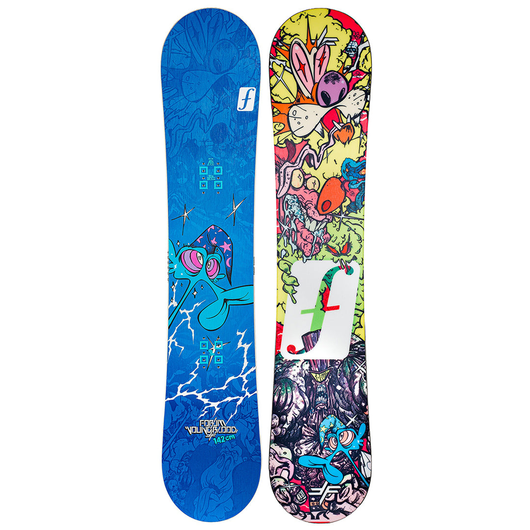 FORUM SNOWBOARDS(フォーラム スノーボード)| FORUM YOUNGBLOOD MINI YOUTH 142 SNOWBOARD 2026 | スノーボード・スケートボードのTACTICS JAPAN
