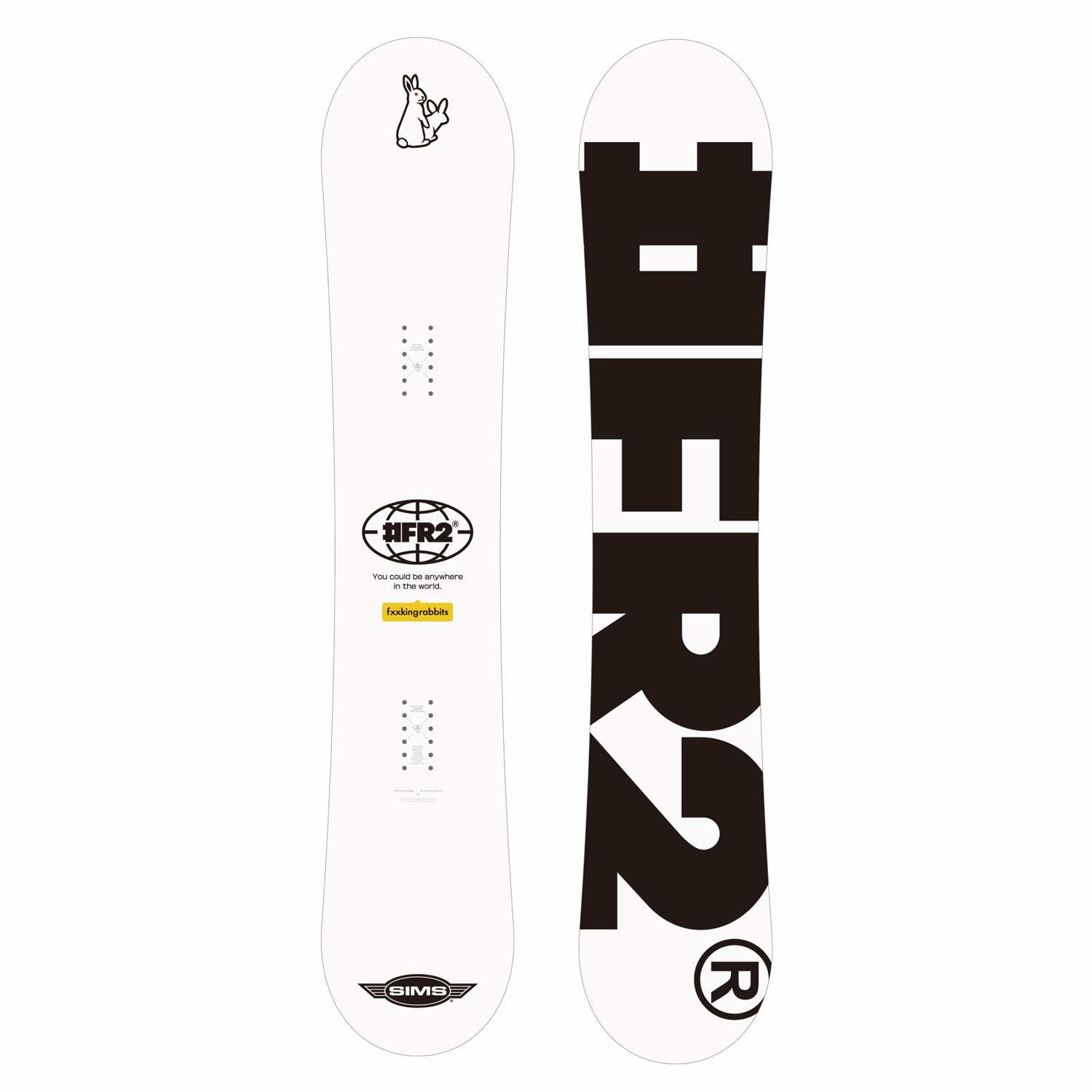 FR2 X SIMS SNOWBOARD 2025