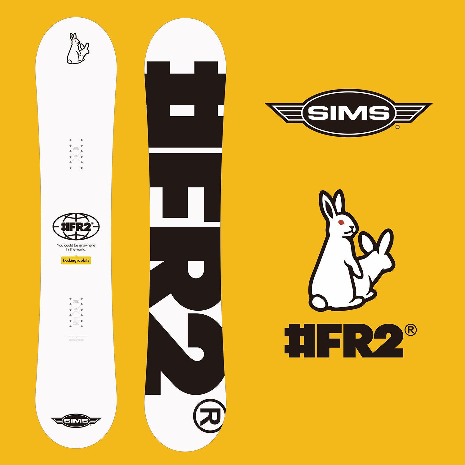 FR2 X SIMS SNOWBOARD 2025