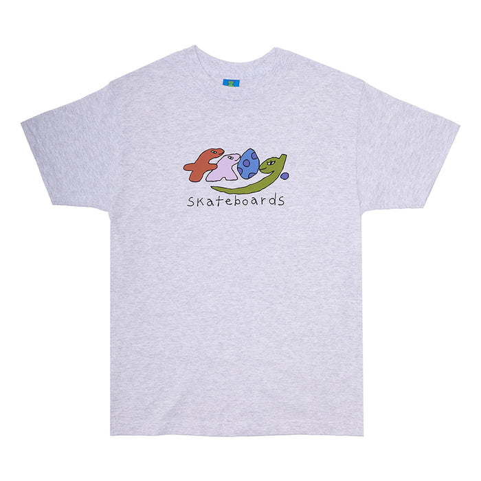 FROG SKATEBOARDINGS(フロッグ スケートボーディング)| クロージング | DINO LOGO T-SHIRT / ASH | スノーボード・スケートボードのTACTICS JAPAN