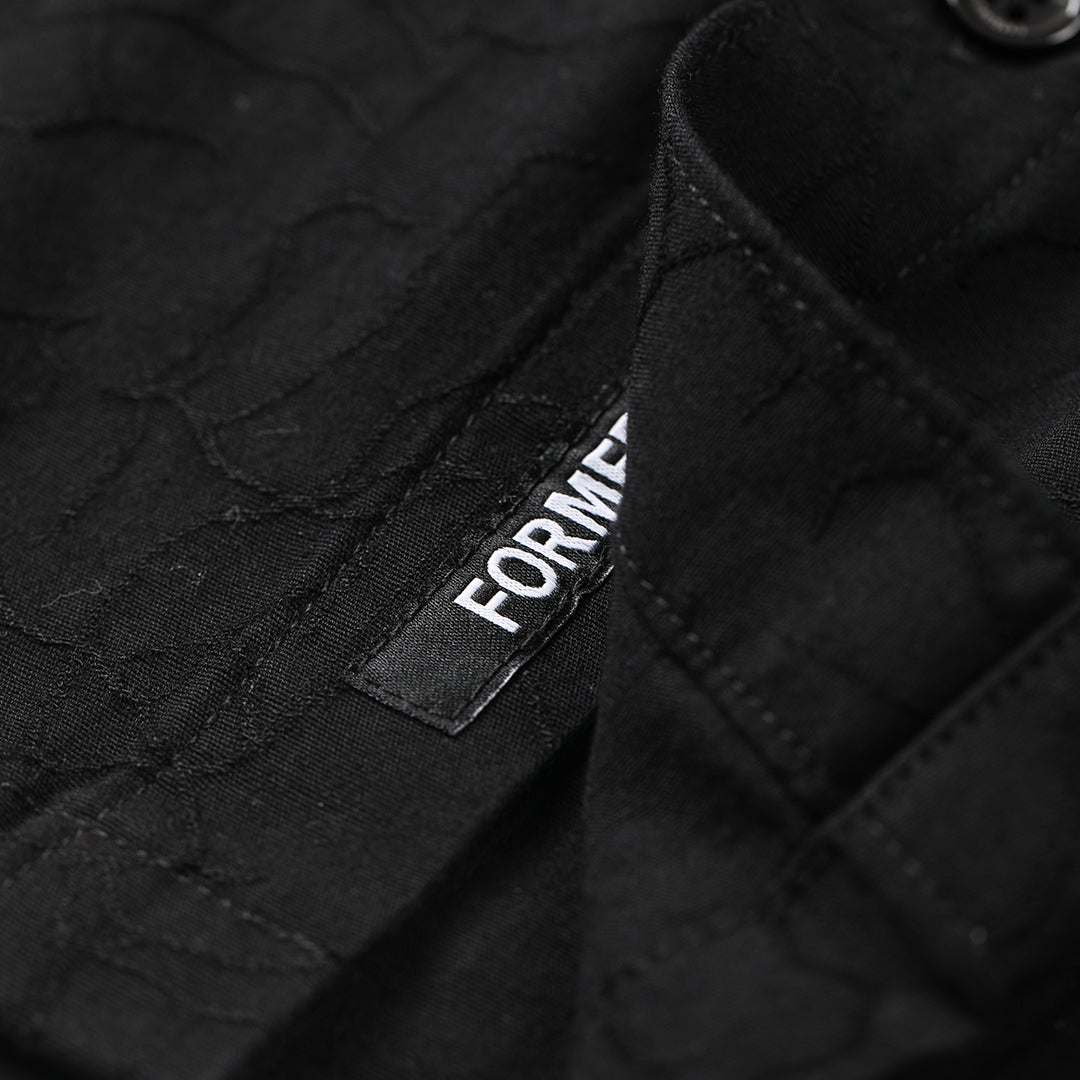 FORMER(フォーマー)| VIVIAN VINE SS SHIRT / BLACK | スノーボード・スケートボードのTACTICS JAPAN