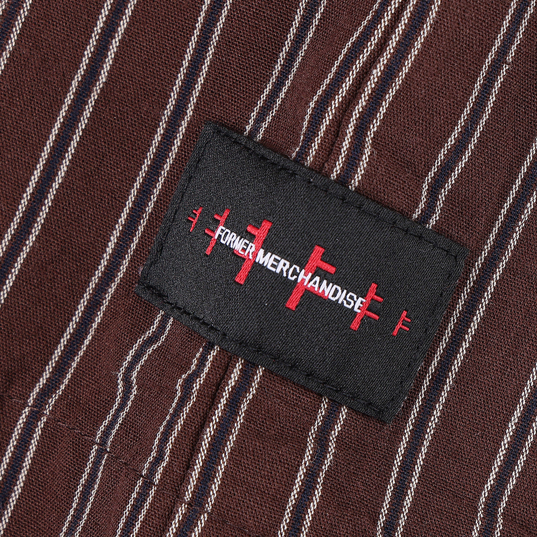 FORMER(フォーマー)| REYNOLDS STRIPE SS SHIRT | スノーボード・スケートボードのTACTICS JAPAN