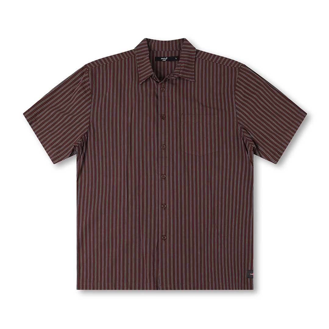 FORMER(フォーマー)| REYNOLDS STRIPE SS SHIRT | スノーボード・スケートボードのTACTICS JAPAN