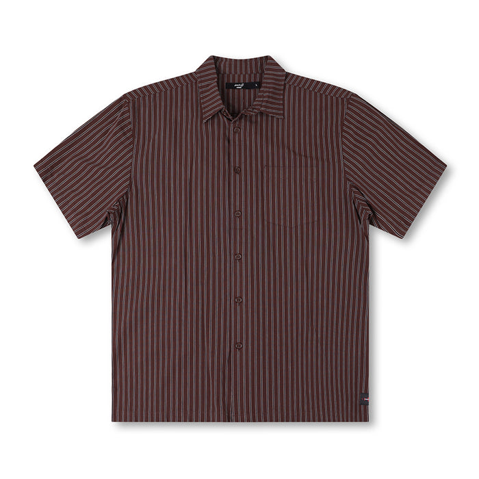 FORMER(フォーマー)| REYNOLDS STRIPE SS SHIRT | スノーボード・スケートボードのTACTICS JAPAN
