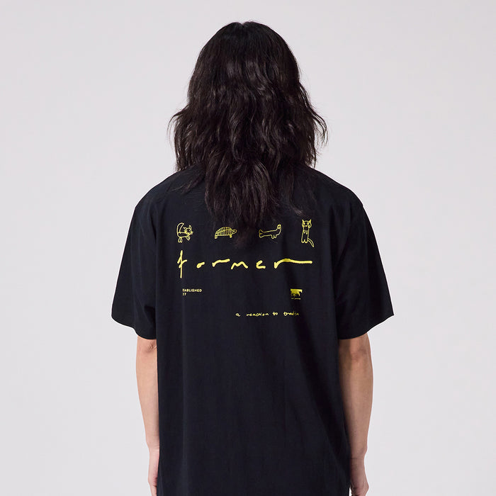 RAMPANT T-SHIRT / BLACK