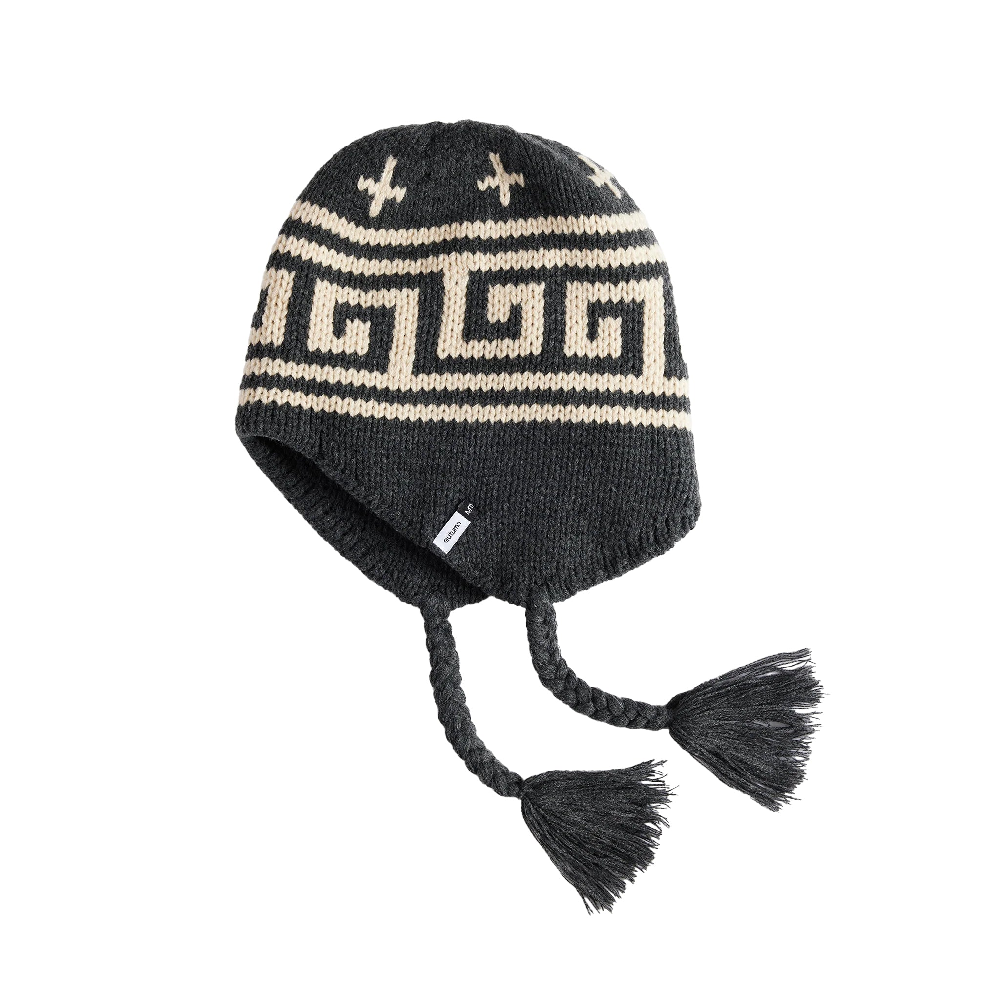 AUTUMN HEADWEAR(オータム ヘッドウェア)| NISEKO EAR FLAP BEANIE / GREY | スノーボード・スケートボードのTACTICS JAPAN