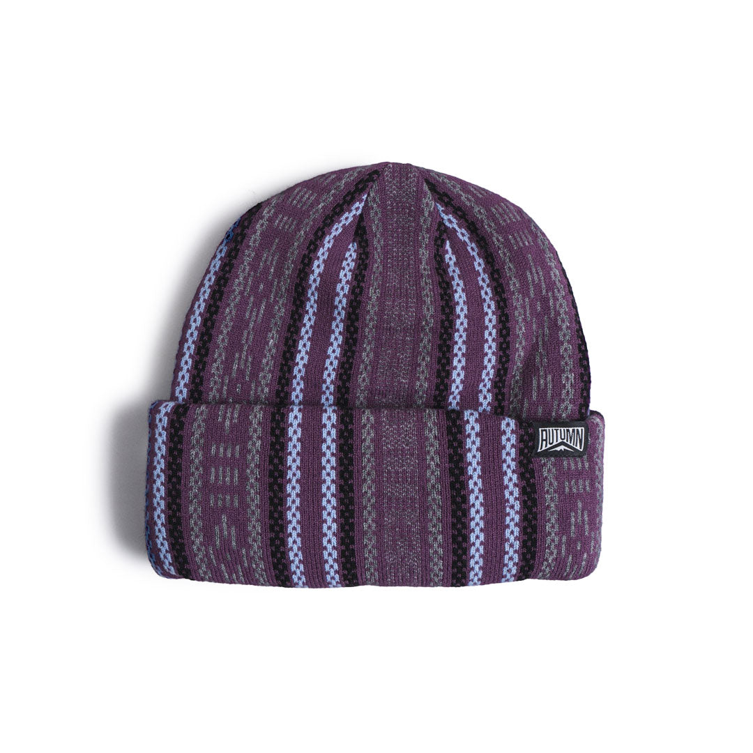 KNAPSACK BEANIE / PLUM