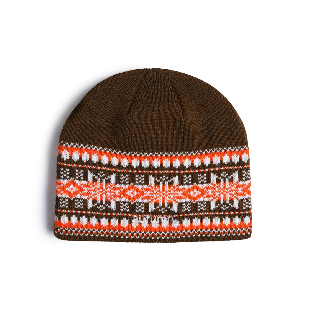WARP BEANIE / BROWN