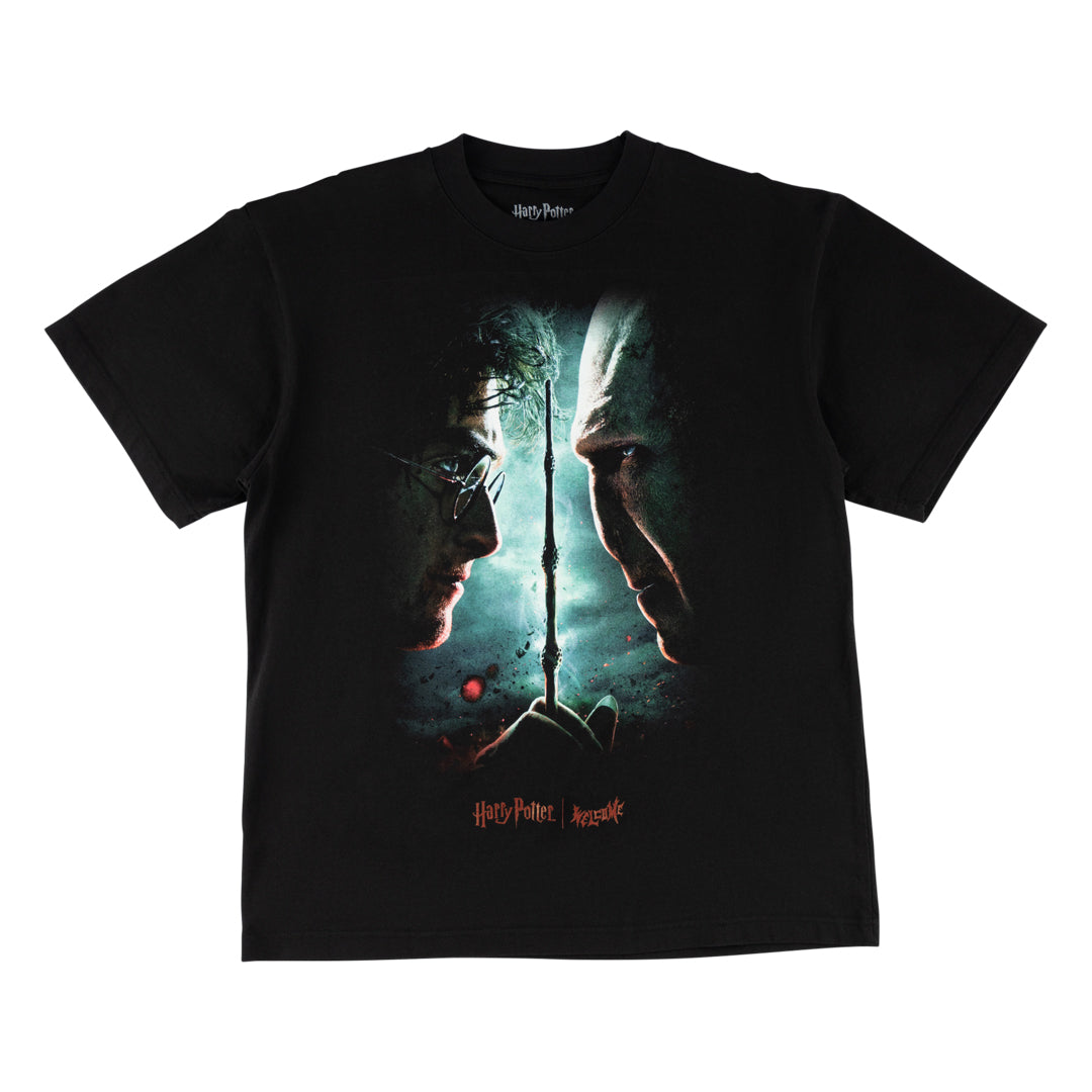 WELCOME SKATEBOARDS(ウェルカム スケートボード)| HARRY POTTER X WELCOME FINALE GARMENT-DYED BOXY S/S TEE / BLACK | スノーボード・スケートボードのTACTICS JAPAN
