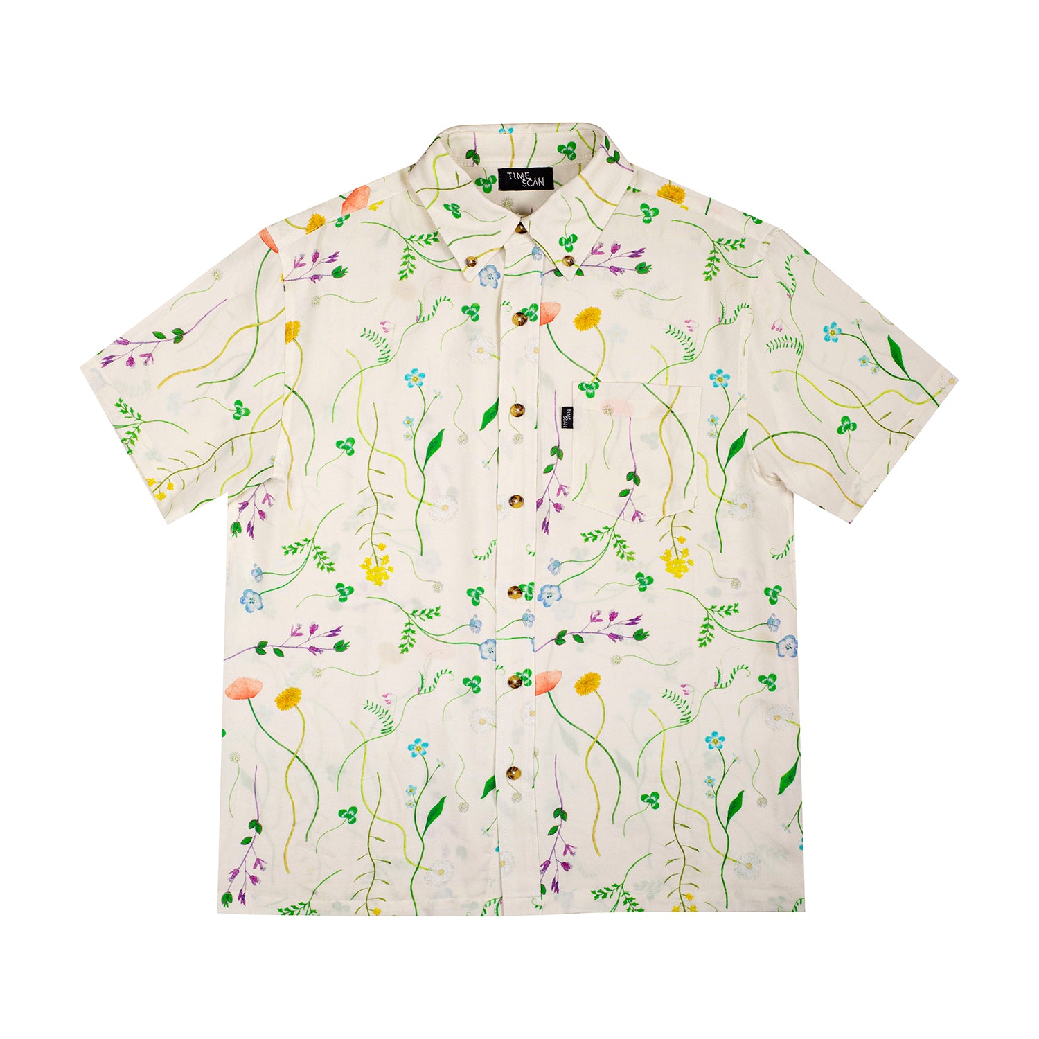 TIMESCAN(タイムスキャン)| FLOWER SHIRT | スノーボード・スケートボードのTACTICS JAPAN