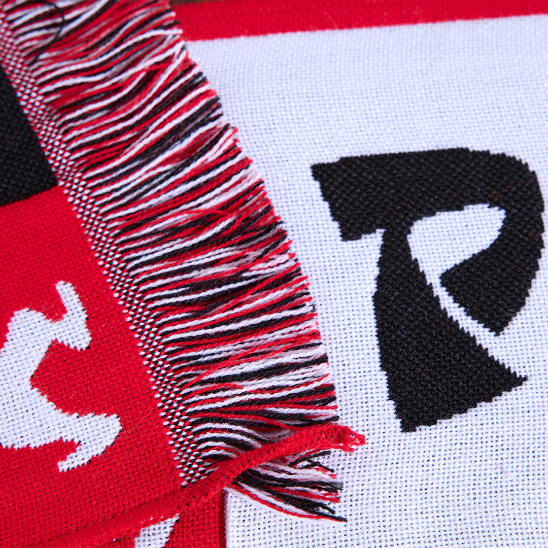 POLAR SKATE CO. (ポーラー スケート カンパニー)| CHECKERS FOOTBALL SCARF / RED | スノーボード・スケートボードのTACTICS JAPAN