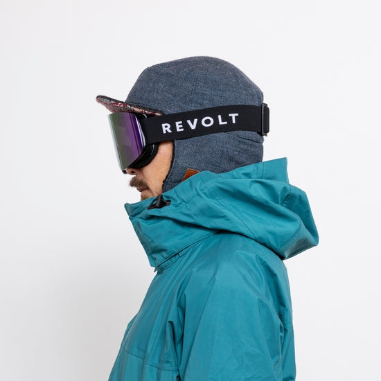 REVOLT OPTICAL(リボルト オプティカル)| FRAMELESS / PURPLE MIRROR/GRAY | スノーボード・スケートボードのTACTICS JAPAN