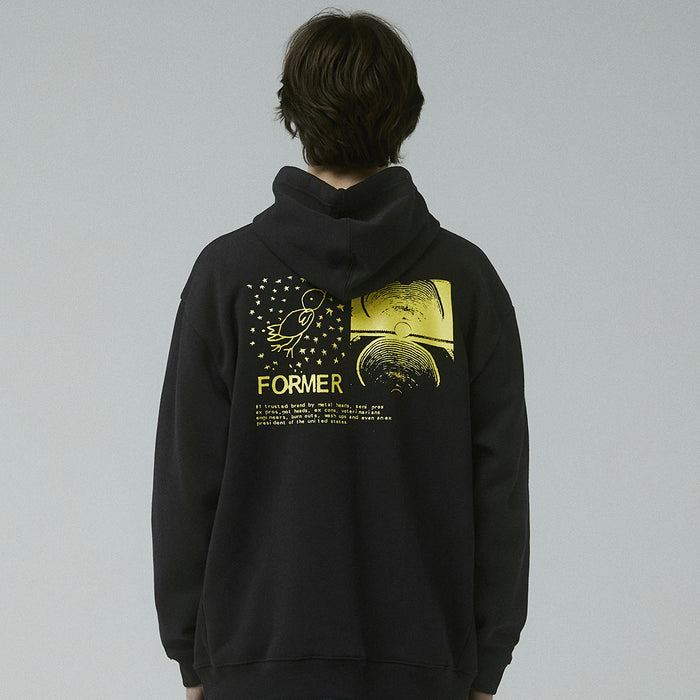 FORMER(フォーマー)| FREE CRUX HOOD / BLACK | スノーボード・スケートボードのTACTICS JAPAN