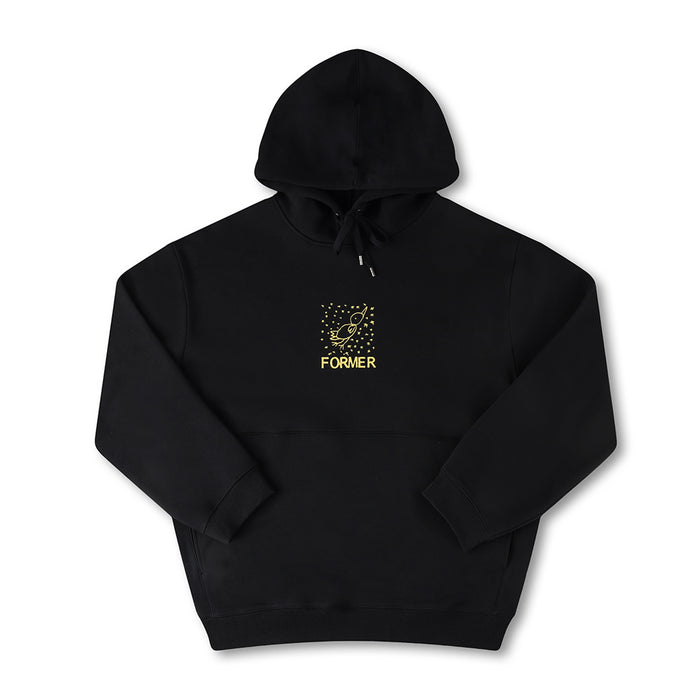 FORMER(フォーマー)| FREE CRUX HOOD / BLACK | スノーボード・スケートボードのTACTICS JAPAN