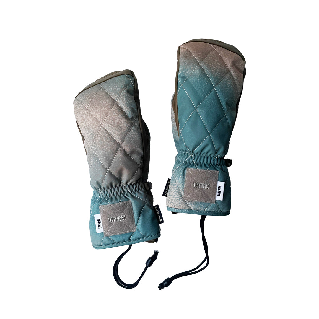 UNFRM(ユニフォーム)| GORE-TEX MILITARY DIAMOND QUILT MITTEN GLOVE BY ASHRAM / SNIPER CAMO | スノーボード・スケートボードのTACTICS JAPAN