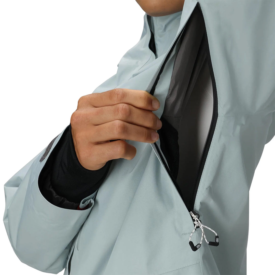 686 (シックス エイト シックス) | WOMEN'S GORE-TEX SKYLINE THERMAGRAPH JACKET / DUSTY MARINE | スノーボード・スケートボードのTACTICS JAPAN