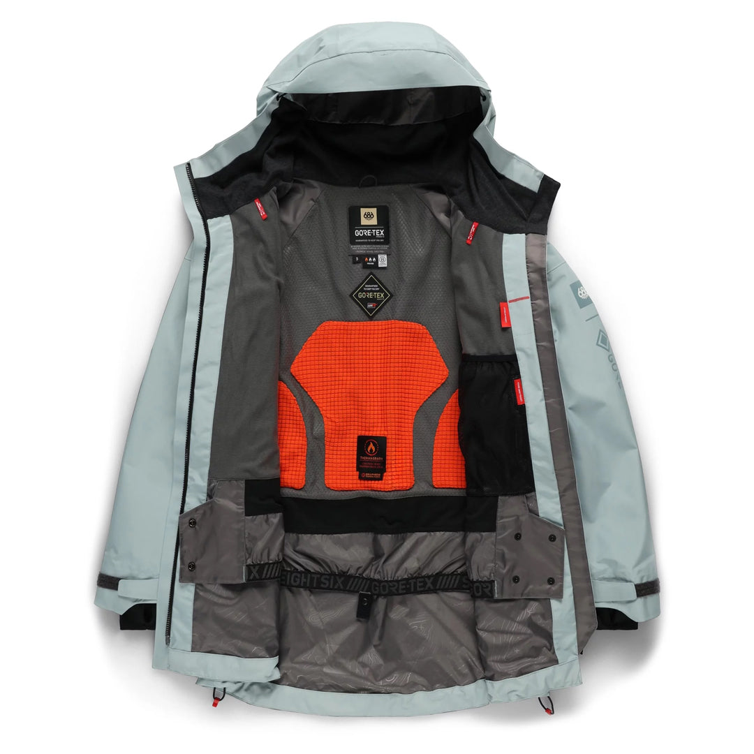 686 (シックス エイト シックス) | WOMEN'S GORE-TEX SKYLINE THERMAGRAPH JACKET / DUSTY MARINE | スノーボード・スケートボードのTACTICS JAPAN