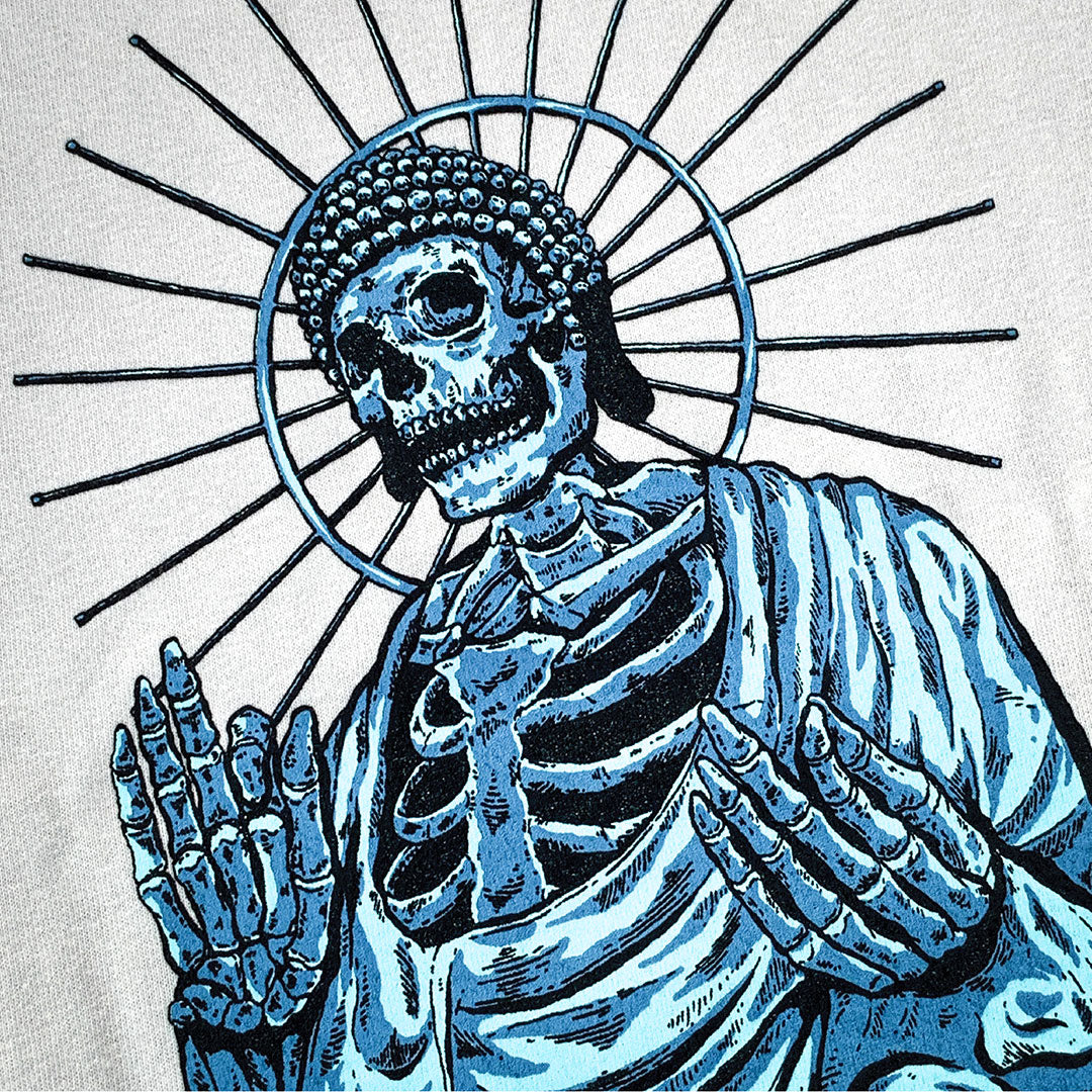 TIMESCAN(タイムスキャン)| GREAT BUDDHA T-SHIRT / OFF WHITE | スノーボード・スケートボードのTACTICS JAPAN
