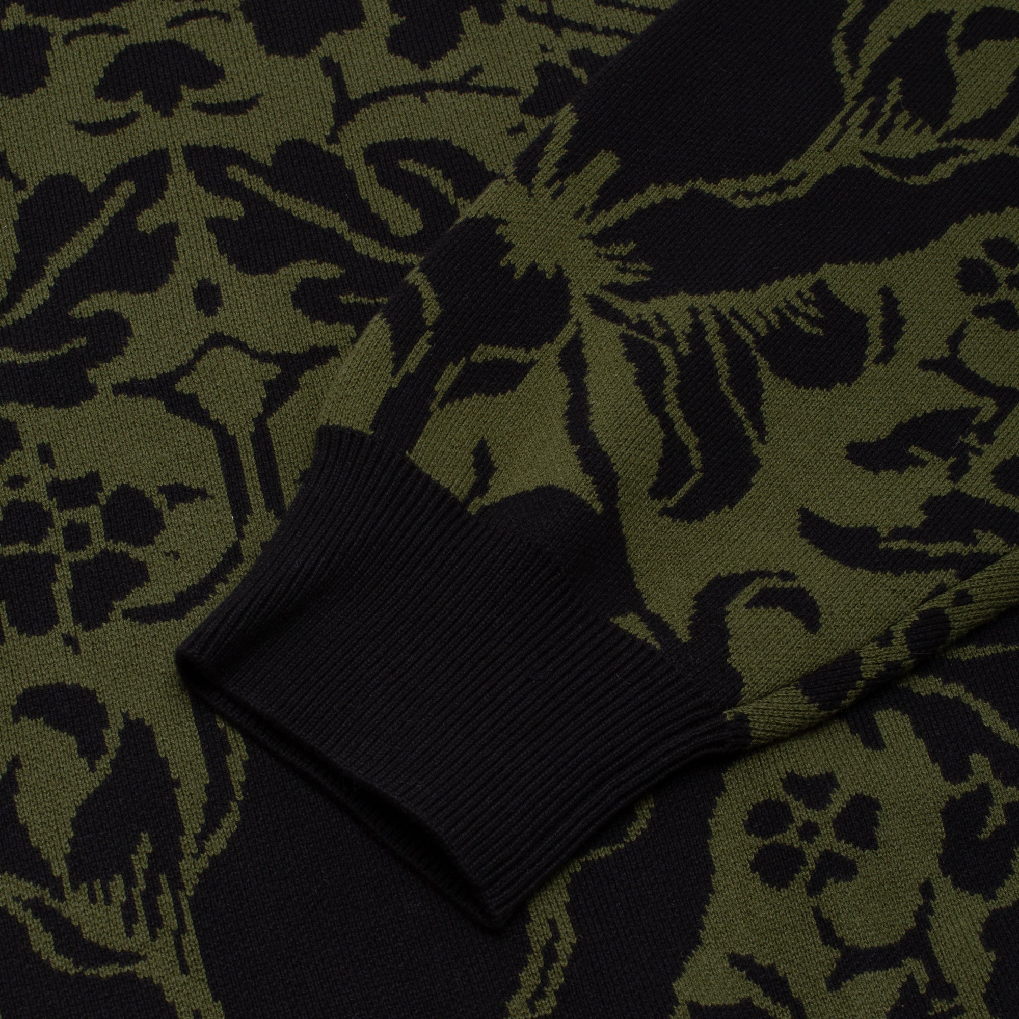 GX1000(ジーエックスワンサウザンド)| JACQUARD KNIT SWEATER FLORAL | スノーボード・スケートボードのTACTICS JAPAN