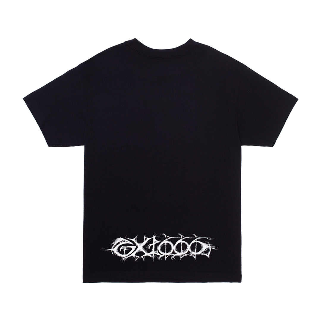 GX1000(ジーエックス ワンサウザンド)| DYSTOPIA GAS MASK TEE / BLACK | スノーボード・スケートボードのTACTICS JAPAN