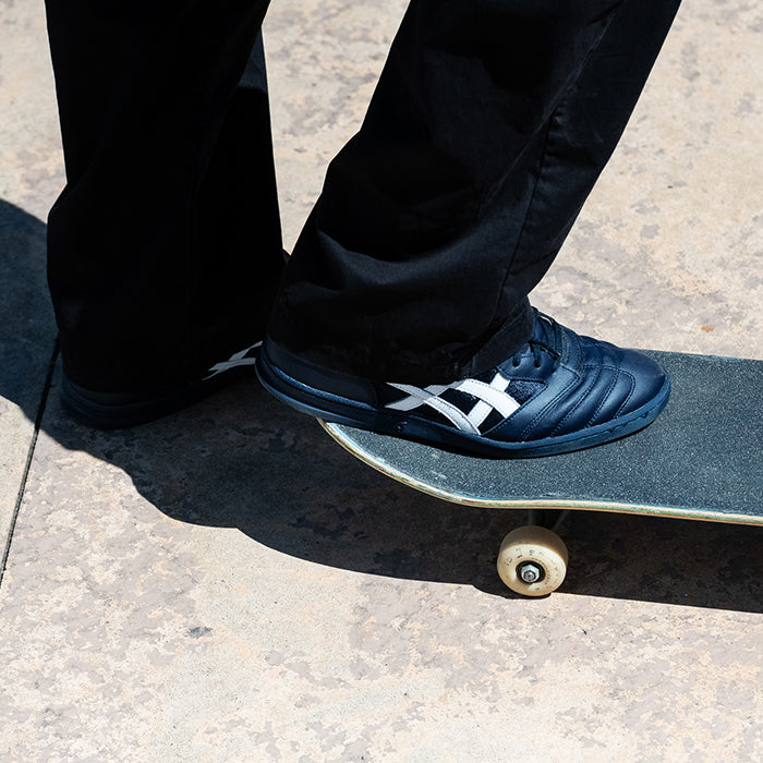 LEGGEREZZA FB(GINO COLLABO) NAVY | ASCICS SKATEBOARDS(アシックス スケートボード) | スケートボード、スノーボードのTACTICS JAPAN