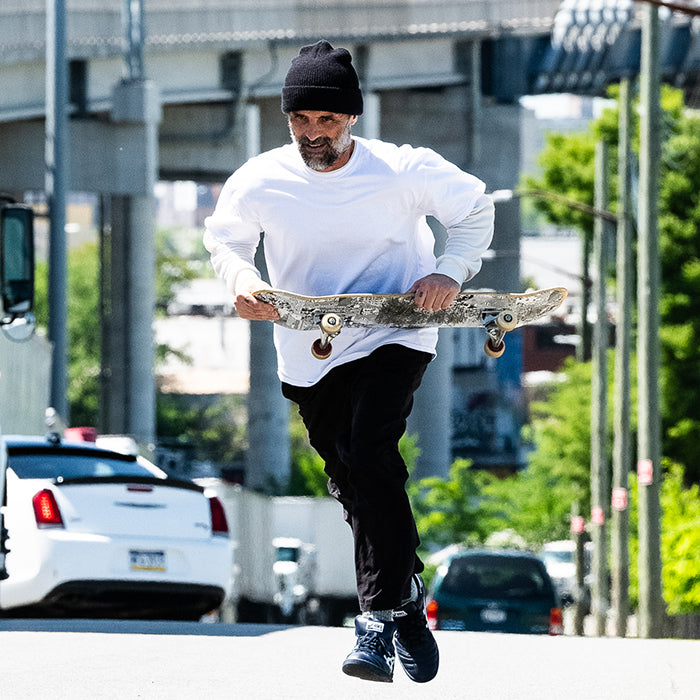 LEGGEREZZA FB(GINO COLLABO) NAVY | ASCICS SKATEBOARDS(アシックス スケートボード) | スケートボード、スノーボードのTACTICS JAPAN