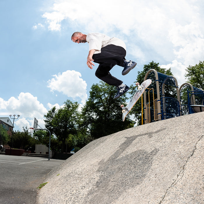 LEGGEREZZA FB(GINO COLLABO) NAVY | ASCICS SKATEBOARDS(アシックス スケートボード) | スケートボード、スノーボードのTACTICS JAPAN