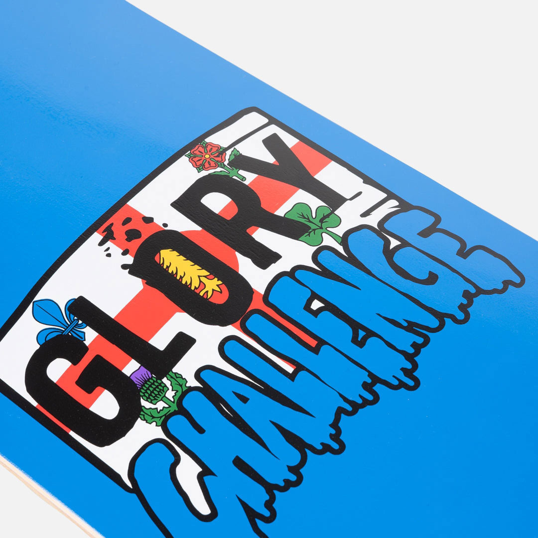DIME MTL(ダイム モントリオール)| GLO DIME GLORY CHALLENGE DECK / BLUE | スノーボード・スケートボードのTACTICS JAPAN