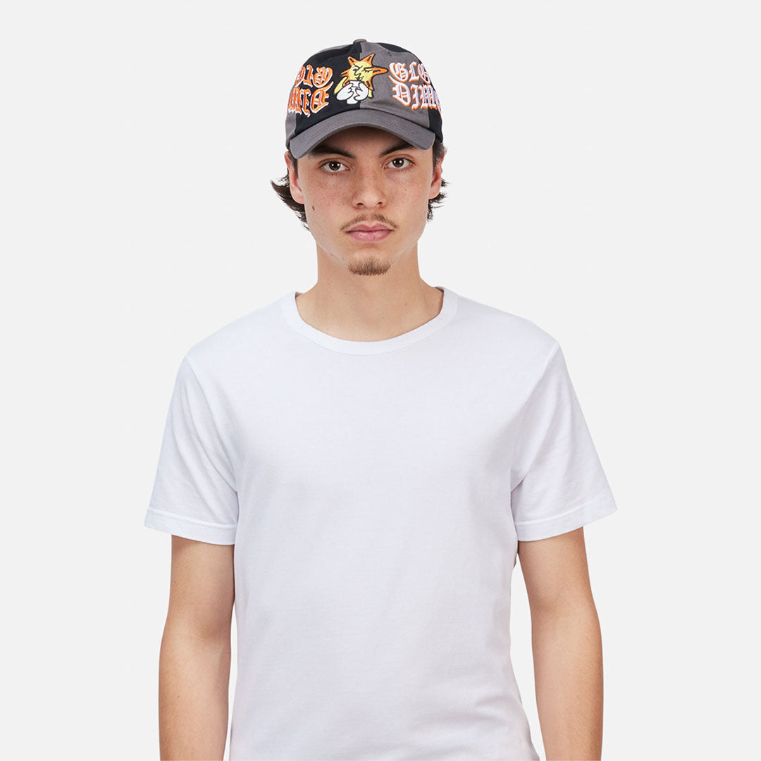 DIME MTL(ダイム モントリオール)| GLO DIME LOW PRO CAP / BLACK CHARCOAL | スノーボード・スケートボードのTACTICS JAPAN