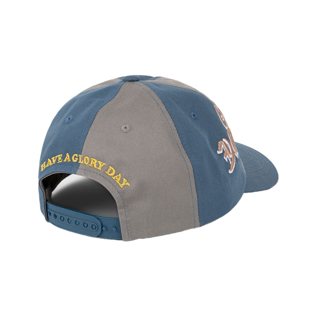 DIME MTL(ダイム モントリオール)| GLO DIME LOW PRO CAP / GRAY/STORM BLUE | スノーボード・スケートボードのTACTICS JAPAN