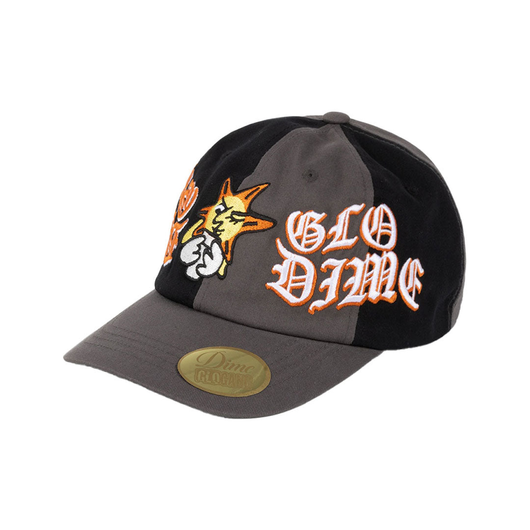 DIME MTL(ダイム モントリオール)| GLO DIME LOW PRO CAP / BLACK CHARCOAL | スノーボード・スケートボードのTACTICS JAPAN