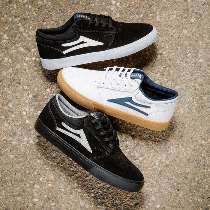 LAKAI(ラカイ)| GRIFFIN BLACK/WHITE SUEDE | スノーボード・スケートボードのTACTICS JAPAN