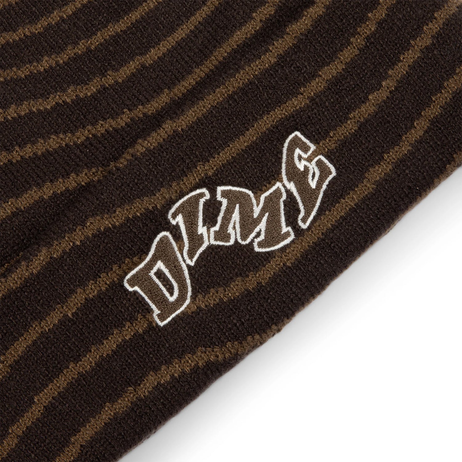 COLLEGE WAVE CUFF BEANIE / BROWN