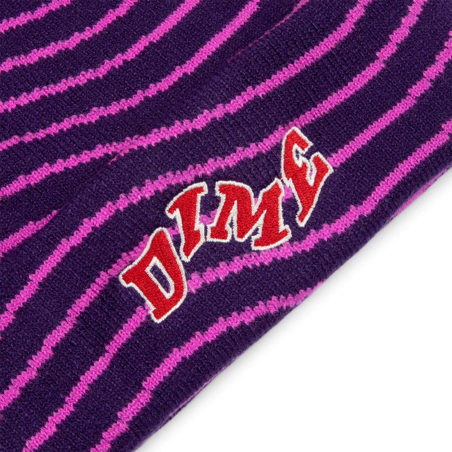 COLLEGE WAVE CUFF BEANIE / PURPLE