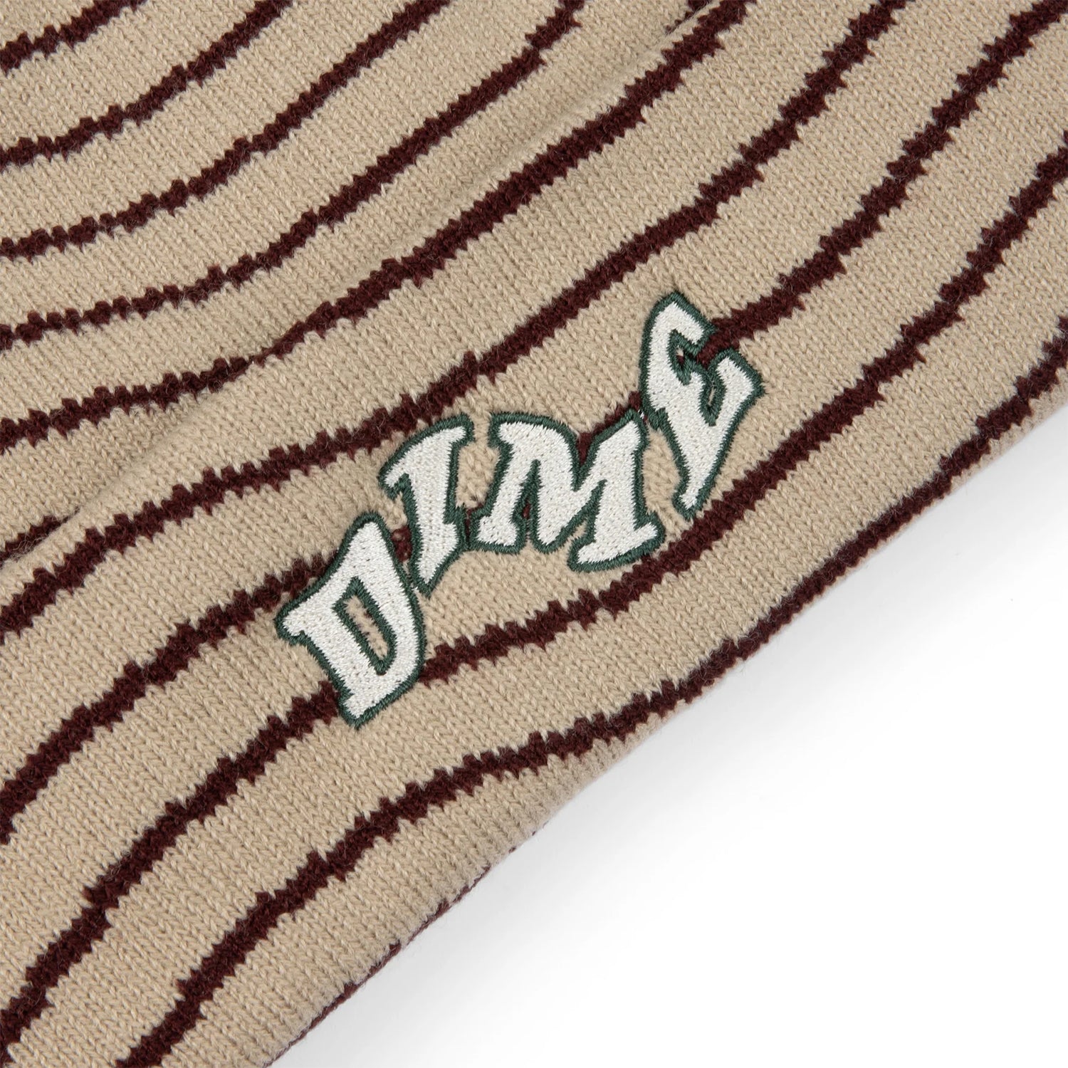 COLLEGE WAVE CUFF BEANIE / CREAM